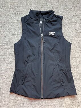 PXG Black Sleeveless Golf Vest